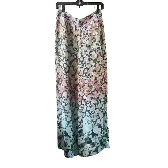 New Reiss SERENA Wide-Leg Pleated Multi-Color Floral Palazzo Pant… - Picture 8 of 13